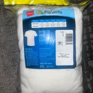 Xl boys white tshirts